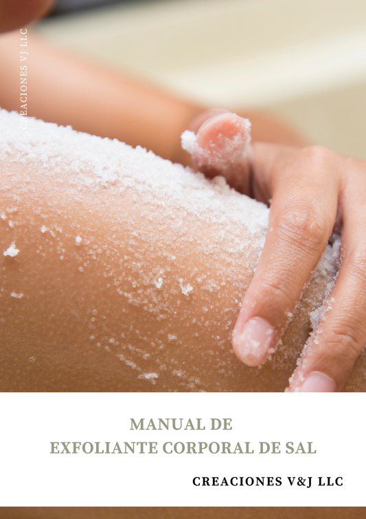 MANUAL DE EXFOLIANTE CORPORAL DE SAL