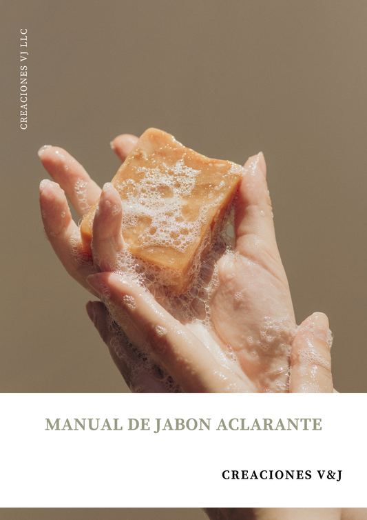 MANUAL DE JABON ACLARANTE