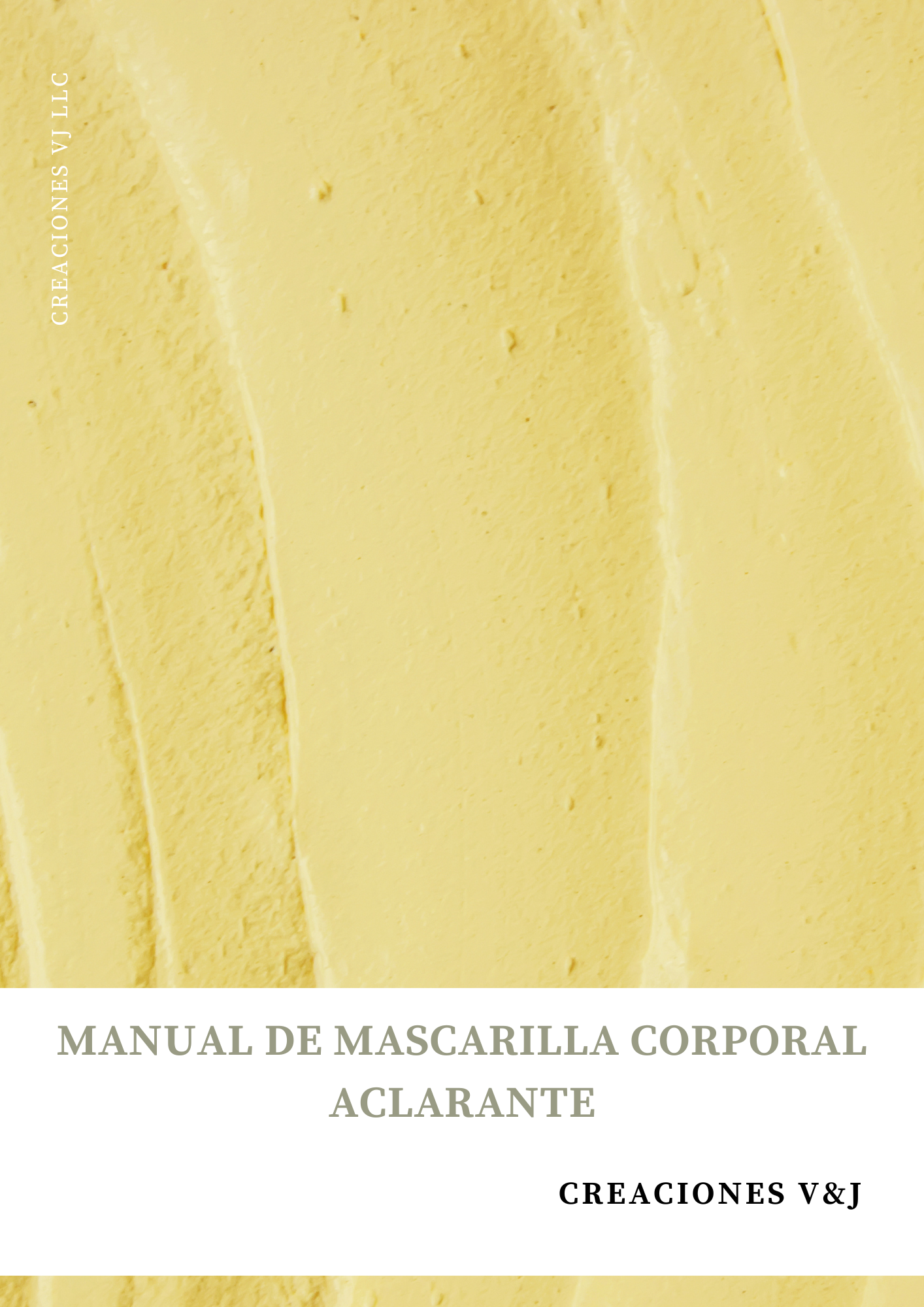 MANUAL DE MASCARILLA CORPORAL ACLARANTE