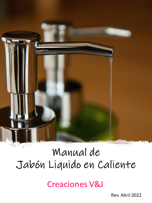 Manual de Jabón Líquido en Caliente